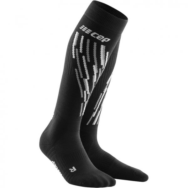 CEP Damen Ski Socken THERMO black/anthracite