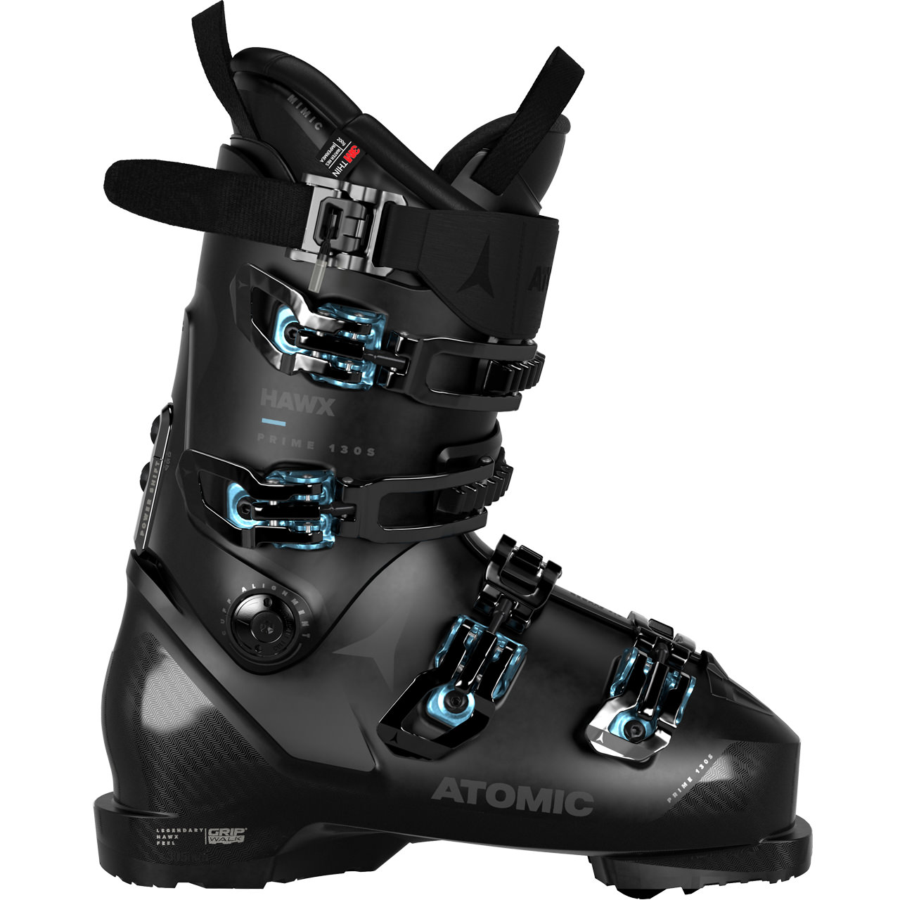 Atomic Hawx Prime 130 S GW black/electric blue |Atomic Skischuhe 