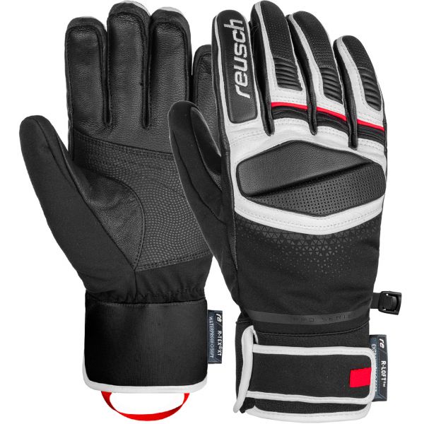 Reusch Men Glove MASTERY black/white/fire red