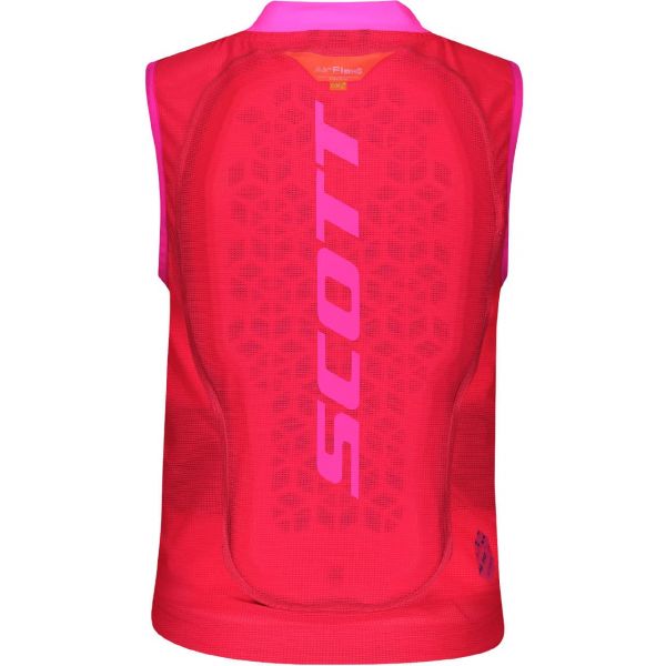 Scott AirFlex Jr Vest Protector high viz pink