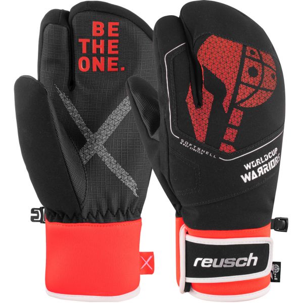 Reusch Junior Lobster BE THE ONE R-TEX XT black/white/fluo red