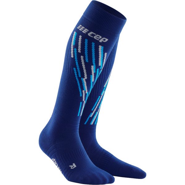 CEP Men Ski Socks THERMO blue/azure