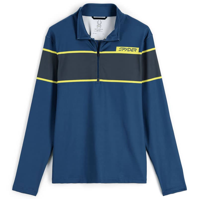 Spyder Herren Skishirt SPIRIT OF 78 abyss blue/citron