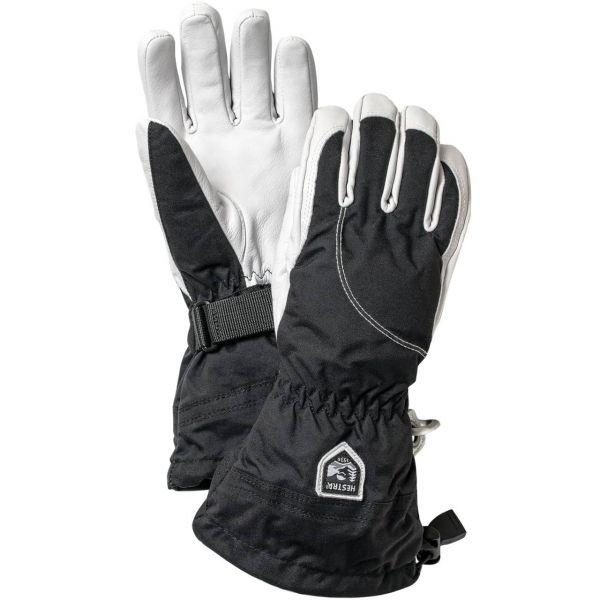 Hestra Women Glove HELI SKI black/offwhite