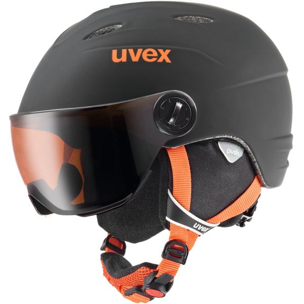 Uvex Jr. Visor Pro black-orange mat